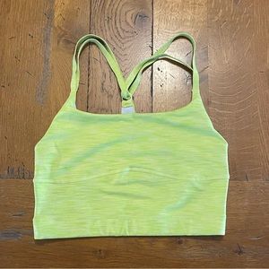 Outdoor Voices. Lime green exercise top.